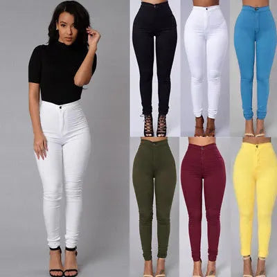 High Waist Skinny Jeans