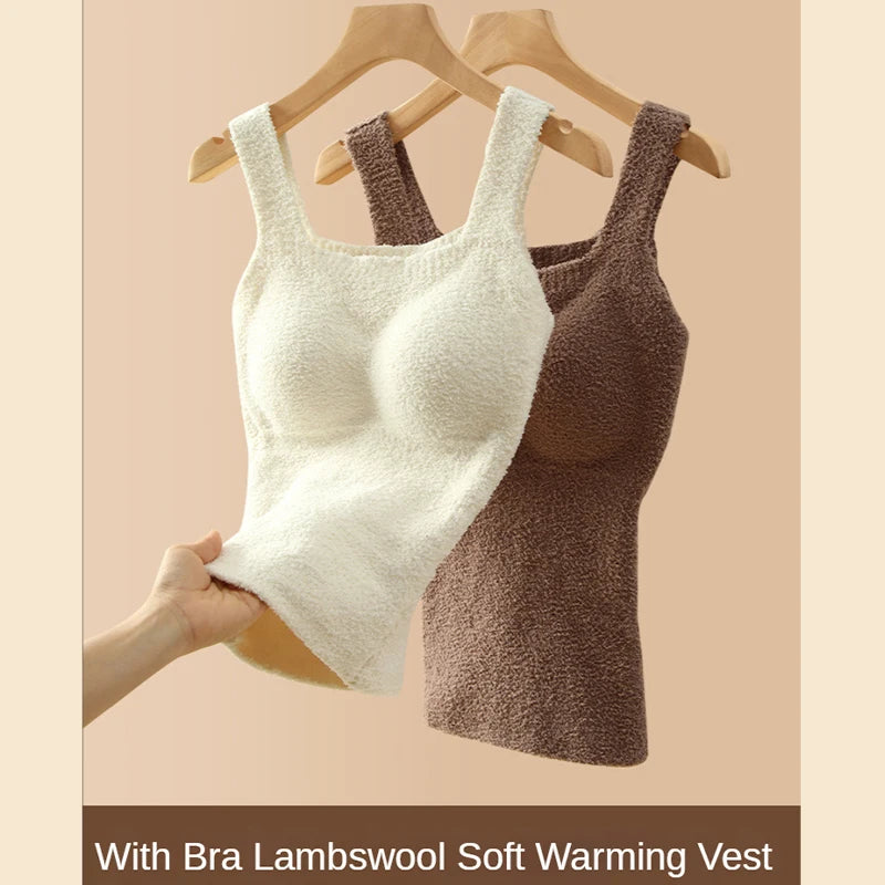 Undershirt Vest with Bra