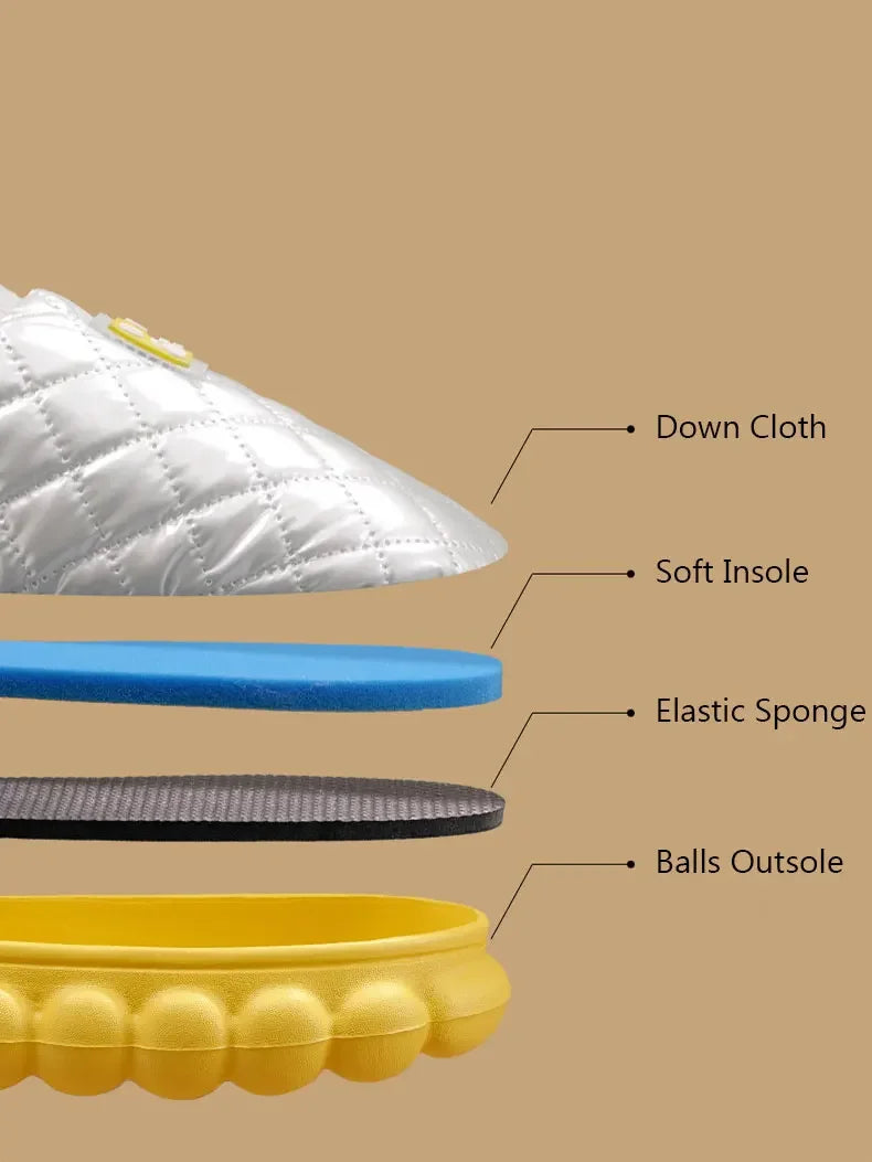 Indoor/Outdoor Waterproof Puff Shoes